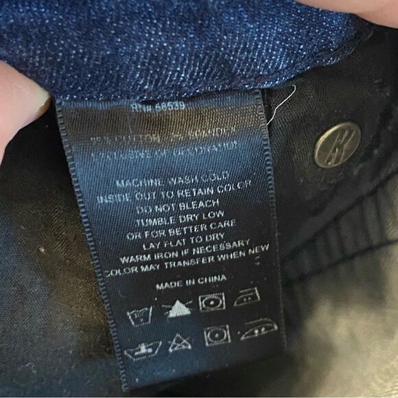 Kut From The Kloth skinny low mid rise dark wash jeans-4 - Picture 5 of 11